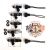 2225cc, 2200cc Bosch EV14 Fuel Injector, Fiveo Silver Bullitt 2000 for Asian Imports, Evo8 Evo9, Honda Civic, Toyota 4AGE, etc.