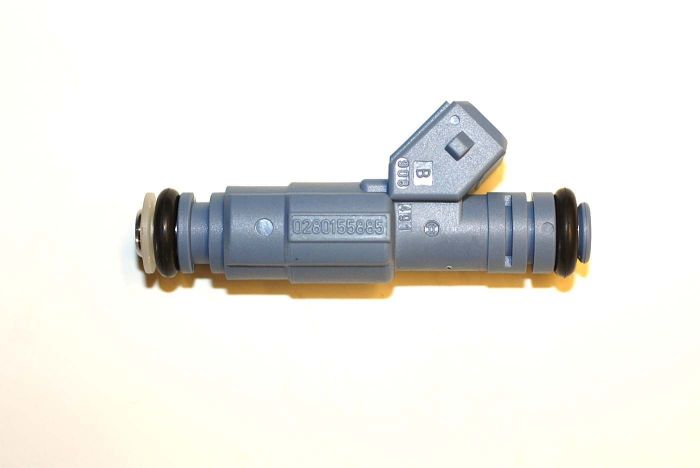 BMW Bosch Fuel Injectors for M10, V-12, 850, 750, M70 and M73. Bosch Gen III Brand New 4-hole Nozzle Fuel Injectors.
